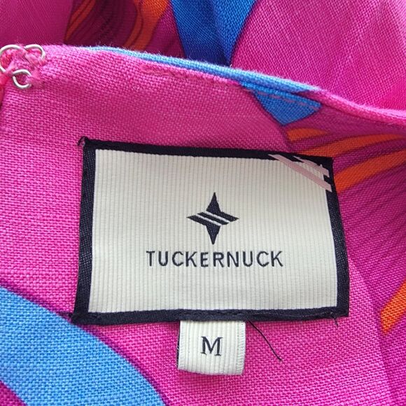 Tuckernuck womens x Cameran Eubanks Wimberly Wild Azalea Edisto Dress size M - Picture 8 of 9